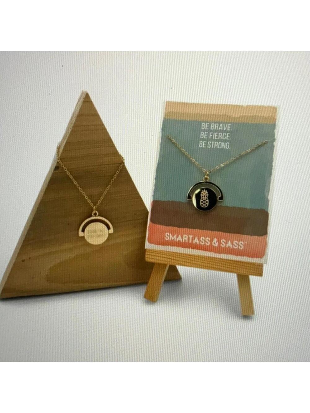 Foxy Originals Gold Fidget Pineapple  Necklace NWT